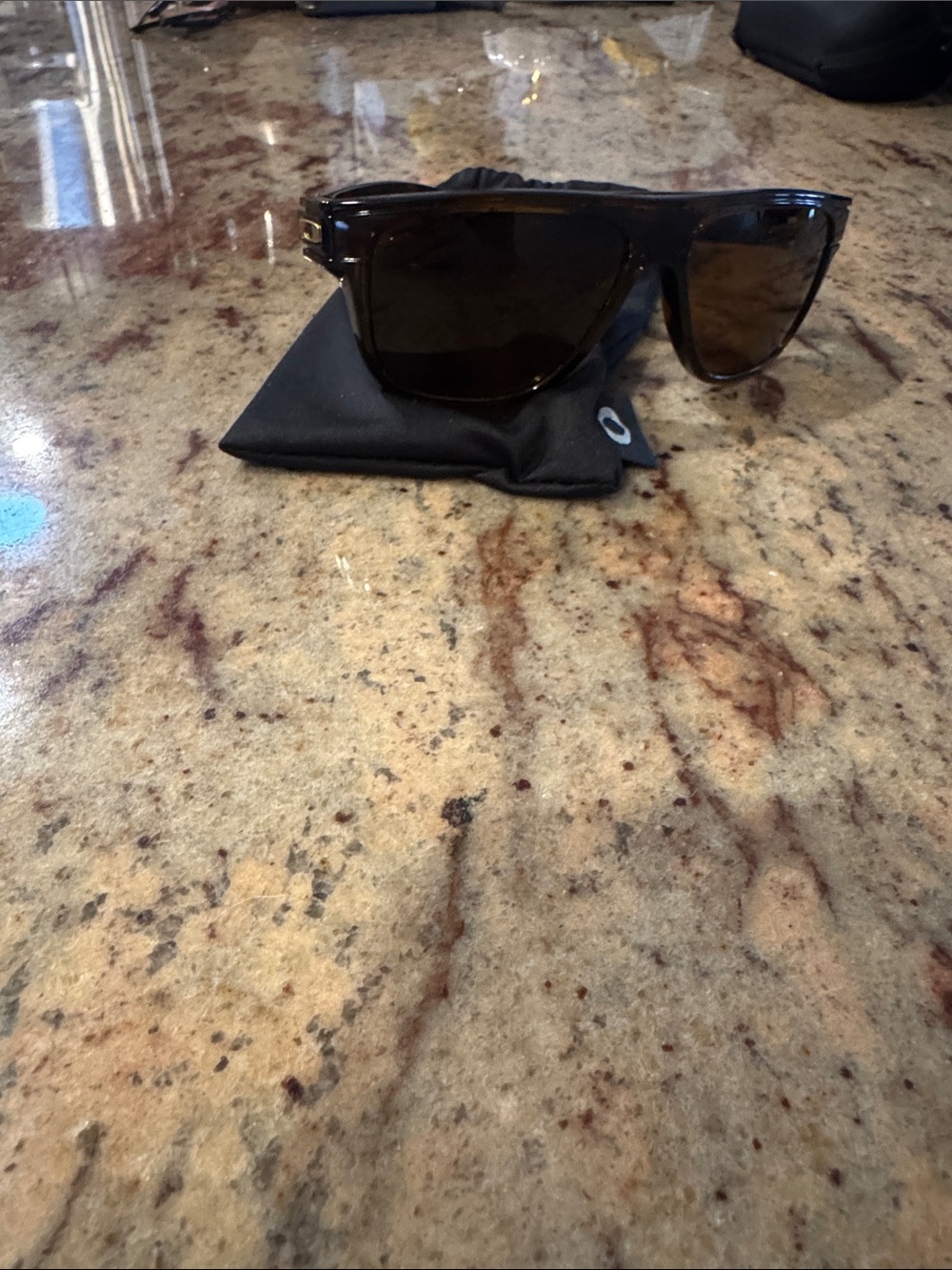 Oakley limited edition breadbox sunglasses brown